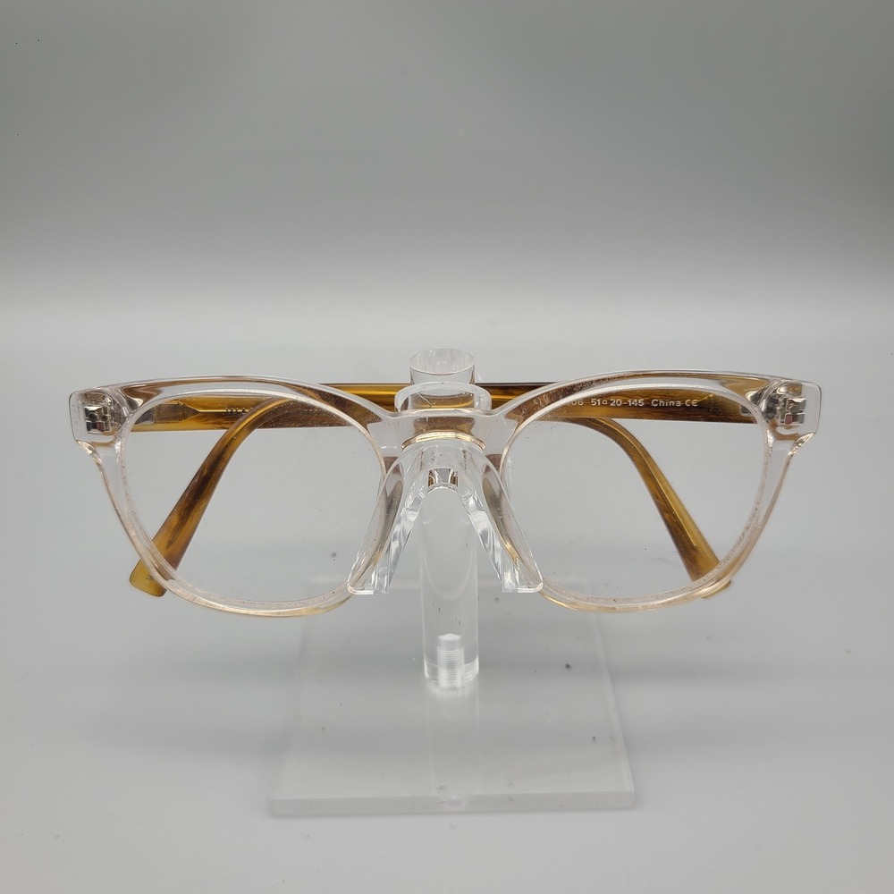 Warby Parker Felix W 506 Eyeglasses Clear Whiskey Tortoise Frames 51-20-145